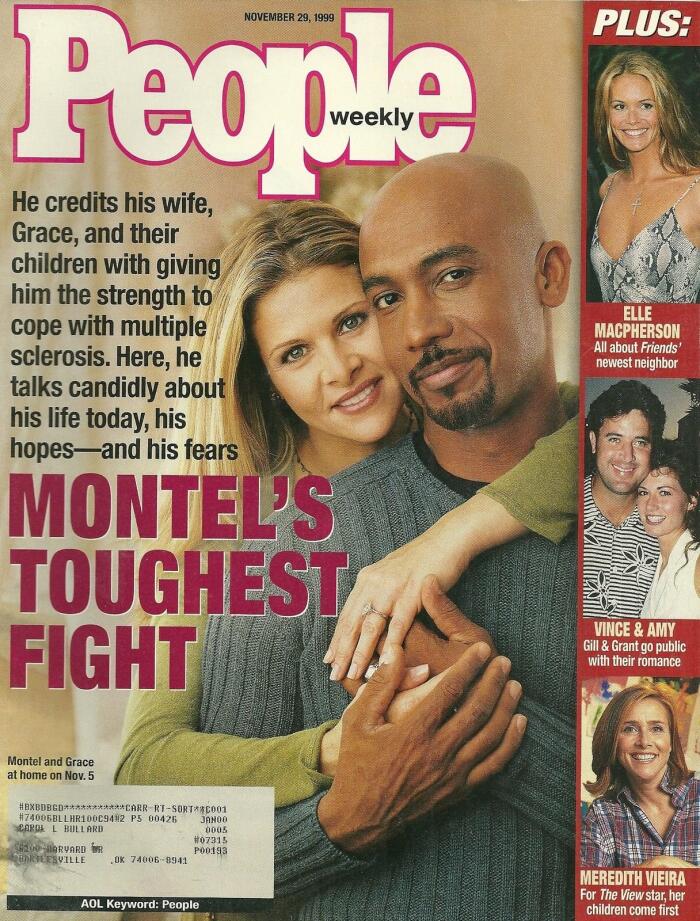 Montel and Grace Williams, Meredith Vieira, Vince Gill and Amy Grant, Elle MacPherson - November 29, 1999 People Weekly Magazine