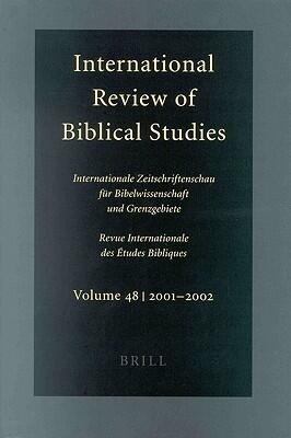 International Review of Biblical Studies, Volume 48