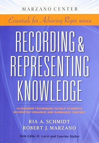 Recording & Representing Knowledge: Classroom Techniques to Help Students Accurately Organize and Summarize Content