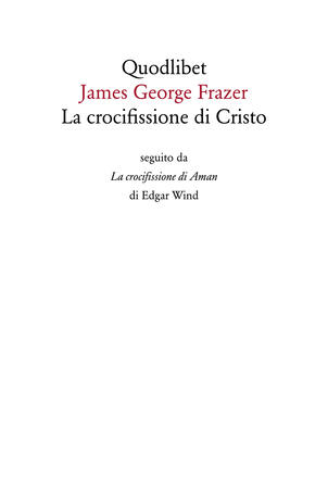 La Crocifissione di Cristo: Seguito da "La Crocifissione di Aman"