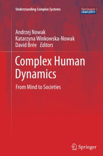 Complex Human Dynamics: From Mind to Societies