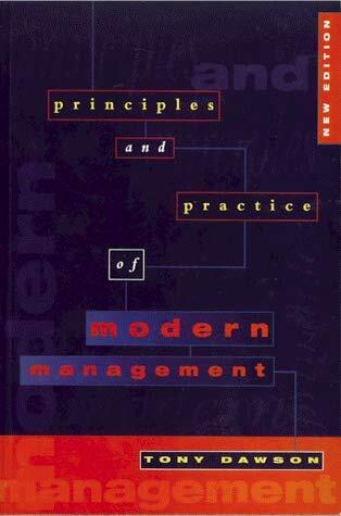 Principles and Practice of Modern Management