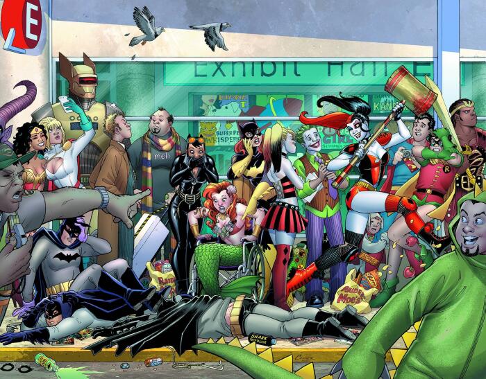 Harley Quinn Invades Comic Con International San Diego #1