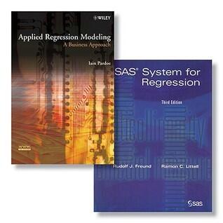 SAS System for Regression + Applied Regression Modeling: A Business Approach Package