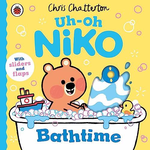 Uh-Oh, Niko: Bathtime: a push, pull and slide story