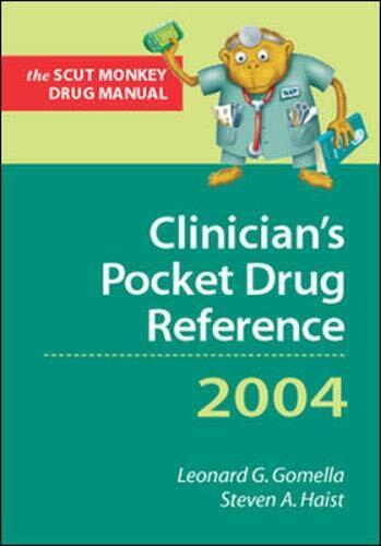 Clinician's Pocket Drug Reference (2004 Edition)
