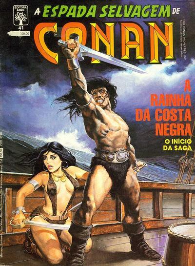 A Espada Selvagem de Conan nº 41 - A Rainha da Costa Negra  - O Início da Saga