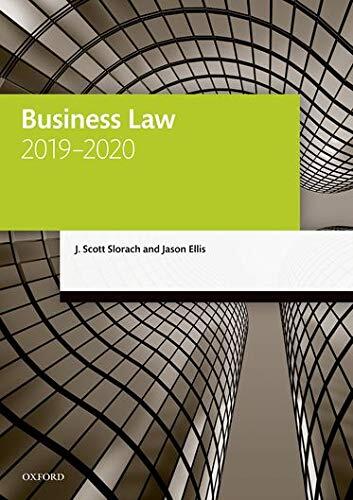 Business Law (2019-2020)