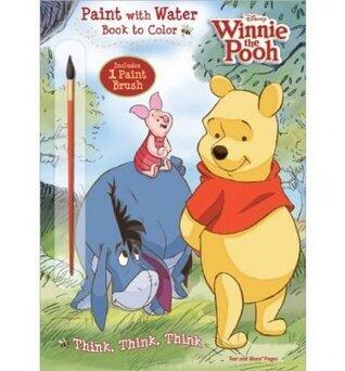 Think, Think, Think: Paint with Water Book to Color [With Paint Brush]