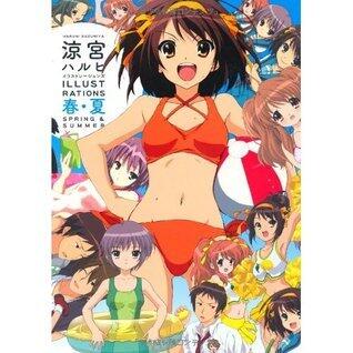 Haruhi Suzumiya Illustrations - Spring & Summer