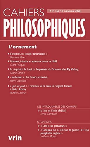 L'Ornement (Cahiers Philosophiques)