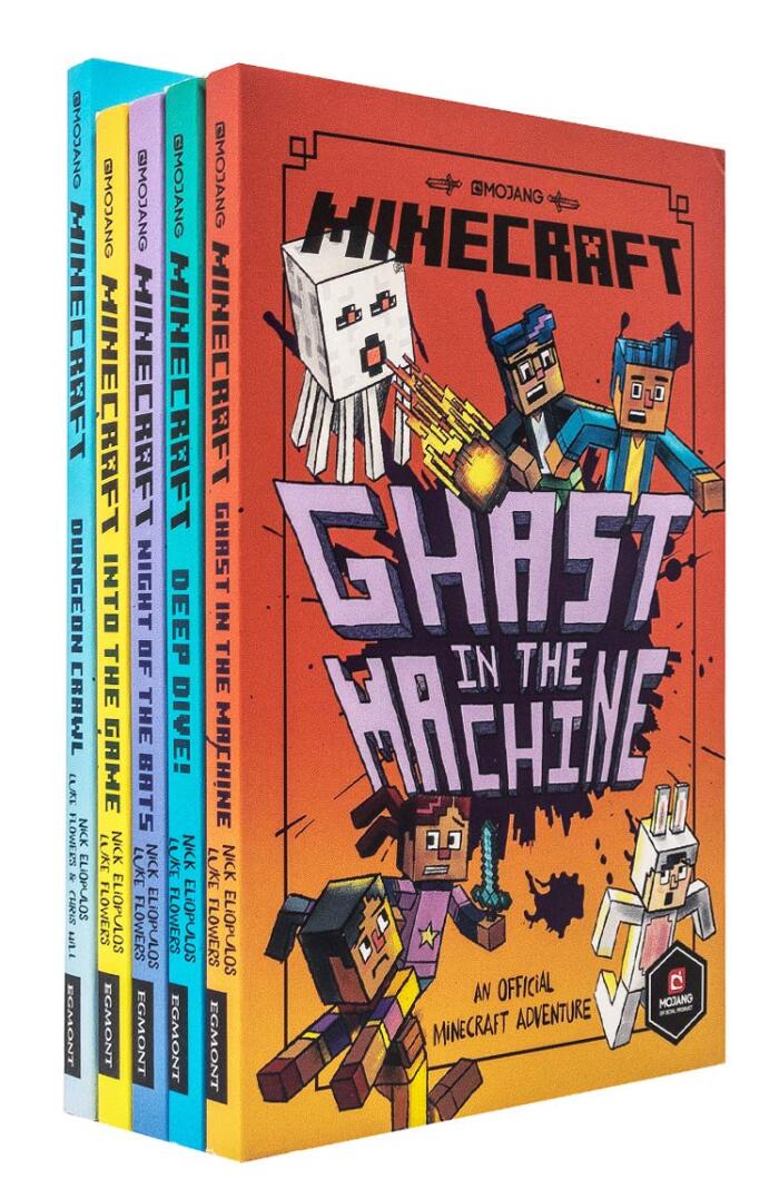 Minecraft Into the Game The Woodsword Chronicles Collection 5 Books Set