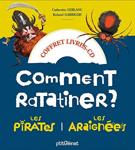 Coffret Comment ratatiner les pirates et les araignées - Livre CD: 2 histoires + 1 CD