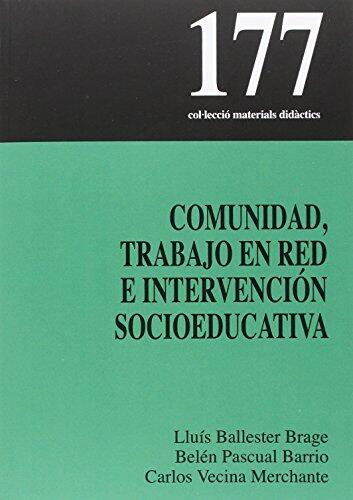 Comunidad, trabajo en red e intervención socioeducativa