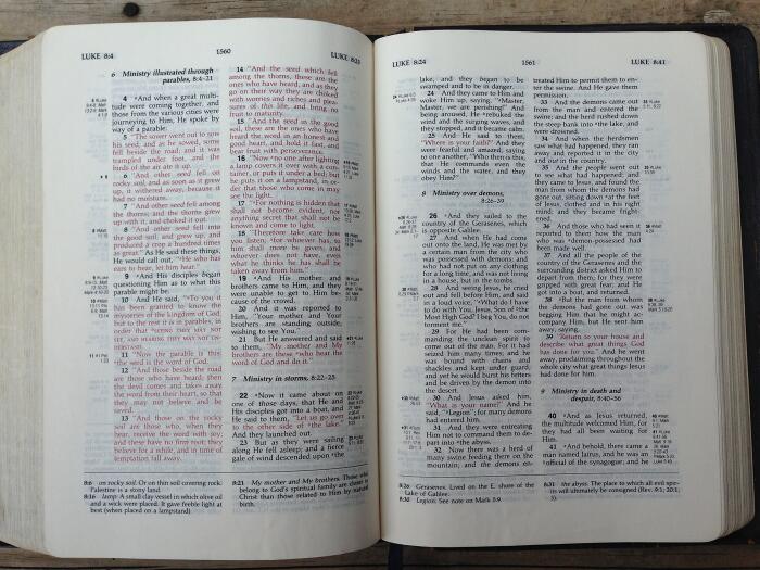 Ryrie New American Standard Study Bible-Blue Bonded Leather
