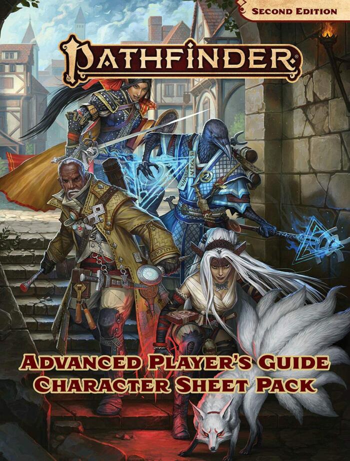 Pathfinder Advanced Player’s Guide Character Sheet Pack