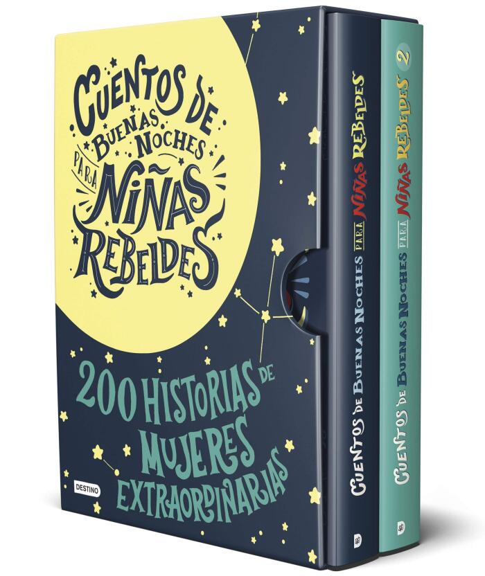 Estuche Cuentos de buenas noches para niñas rebeldes: 200 Historias de mujeres extraordinarias