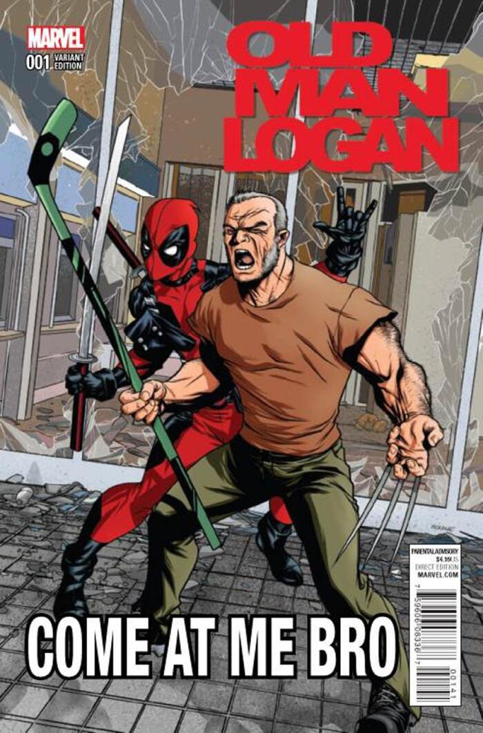 Old Man Logan #1 Cover D Incentive Mike McKone Deadpool Variant Cover