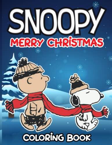 ꜱɴᴏᴏᴘʏ Christmas Coloring Book: (NEW 2022) Coloring book for kids with all favorite characters. 9
