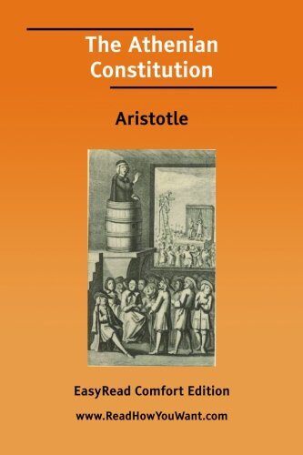 The Athenian Constitution: Easyread Comfort Edition