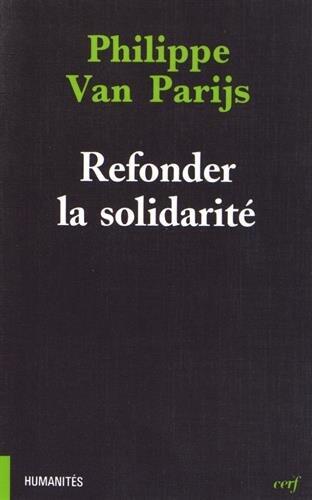REFONDER LA SOLIDARITÉ