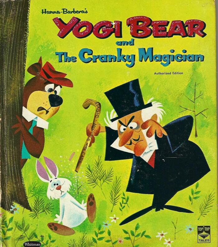 HANNA BARBERA'S YOGI BEAR AND THE CRANKY MAGICIAN Tip Top Tales # 2494