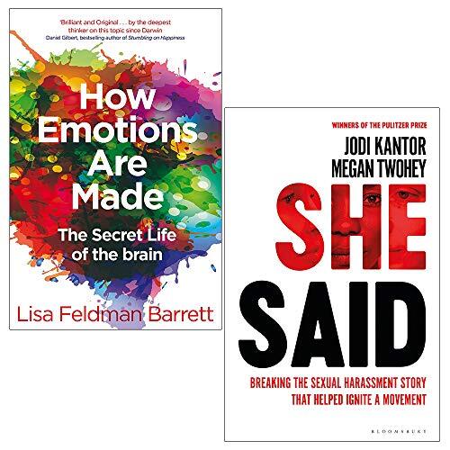 How Emotions Are Made and She Said [Hardcover] 2 Books Collection Set