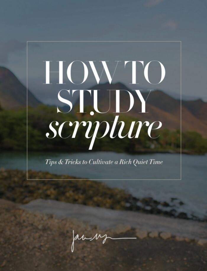 How to Study Scripture: Tips & Tricks to Cultivate a Rich Quiet Time
