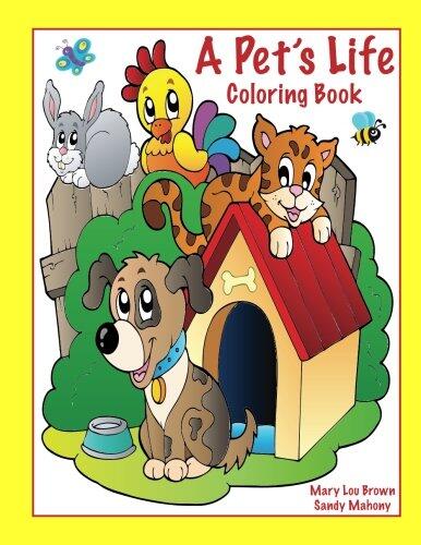 A Pet's Life Coloring Book