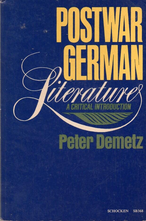 Postwar German Literature