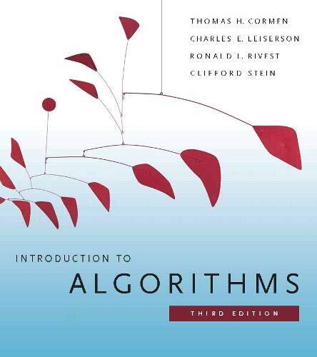 Introduction to Algorithms (3rd Edition)