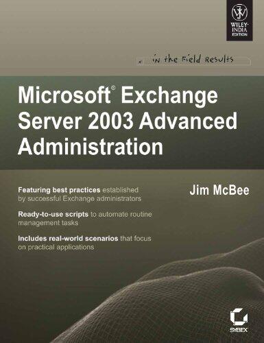 Ms Exchange Server 2003 Advanced Administration