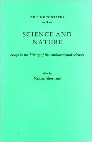 BSHS Monographs: Science and Nature