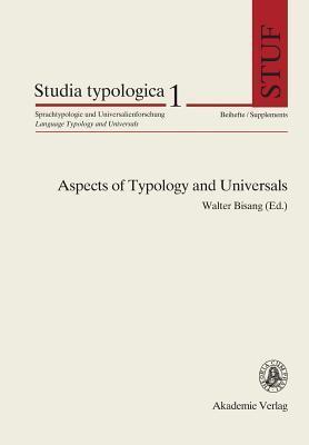 Aspects of Typology and Universals (1)