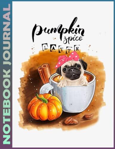 Notebook Journal: dh 14 Pug spice latte mug 21920 Daily to Do Checklist Notebook, Task Management, Organizer Planner, Goals Notebook - 110 Pages ... Habit Tracker, Notes, Organize Tasks and Bo
