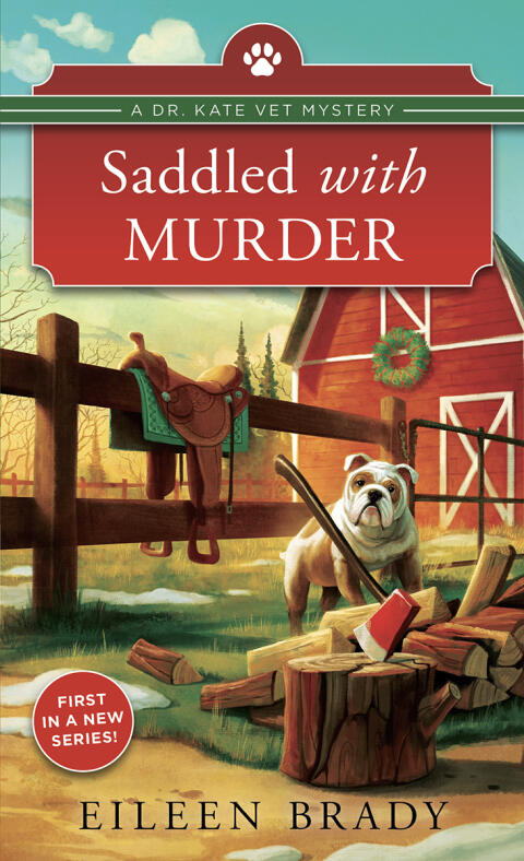 Saddled with Murder: A Veterinarian Cozy Mystery