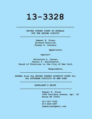 Appellant's Brief in Sloan vs. Caruso to Us Court of Appeals