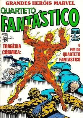 Grandes Heróis Marvel - Quarteto Fantástico: Tragédia Cósmica - O Fim do Quarteto Fantástico