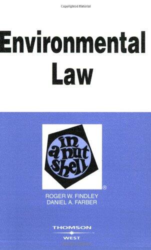 Environmental Law in a Nutshell