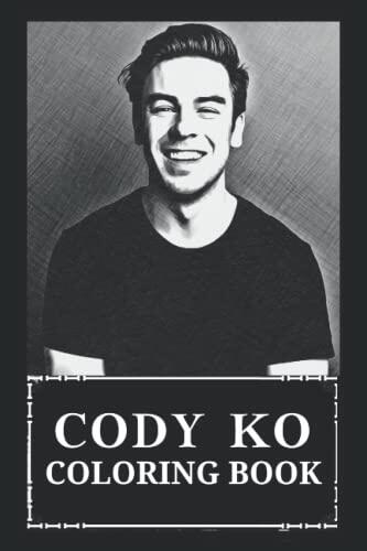 Cody Ko Coloring Book: Great Stress Relief and Relaxation