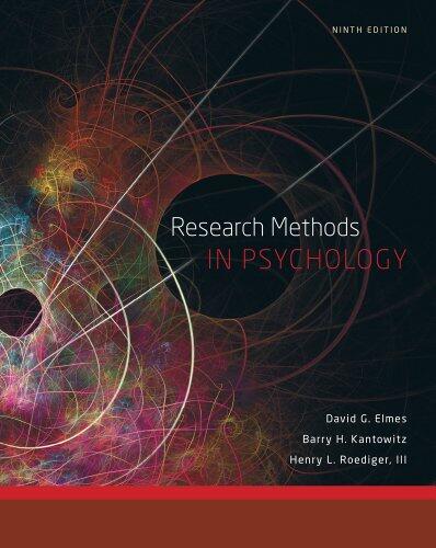 Bundle: Research Methods in Psychology, 9th + WebTutor™ ToolBox for Blackboard Printed Access Card