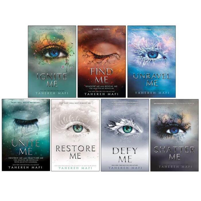 Shatter Me Series 7 Books Collection Set By Tahereh Mafi