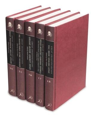 Great Shakespeareans: 18 volumes