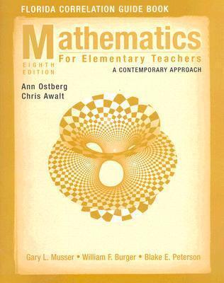 Florida Correlation Guide Book to accompany Mathematics for Elementary Teachers: A Contemporary Approach, Eighth Edition