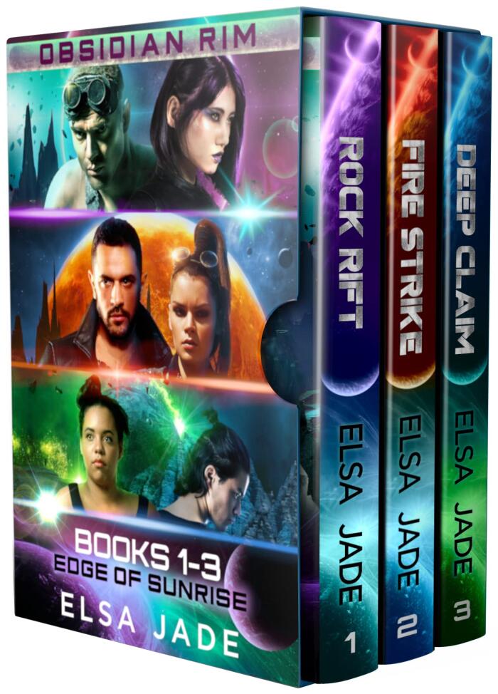 Obsidian Rim: Edge of Sunrise Box Set: Books 1-3