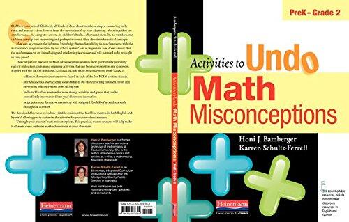 Activities to Undo Math Misconceptions (PreK-Grade 2)