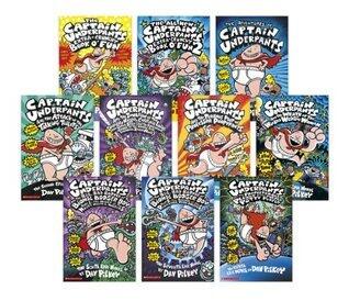Captain Underpants 10 Books Collection