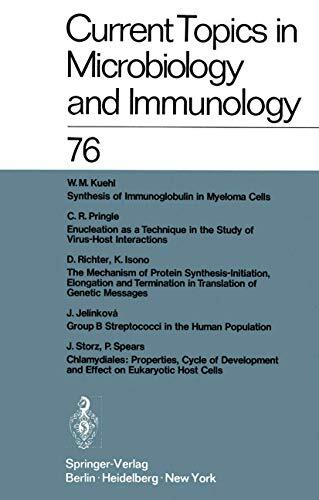 Current Topics in Microbiology and Immunology, Volume 76