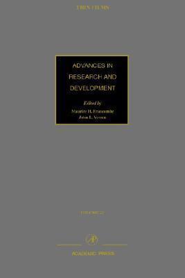 Advances in Research and Development: Modeling of Film Deposition for Microelectronic Applications (Volume 23)
