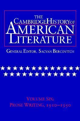 The Cambridge History of American Literature